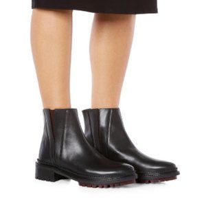 Aquatalia Orla Boots Leather Made In Italy NIB